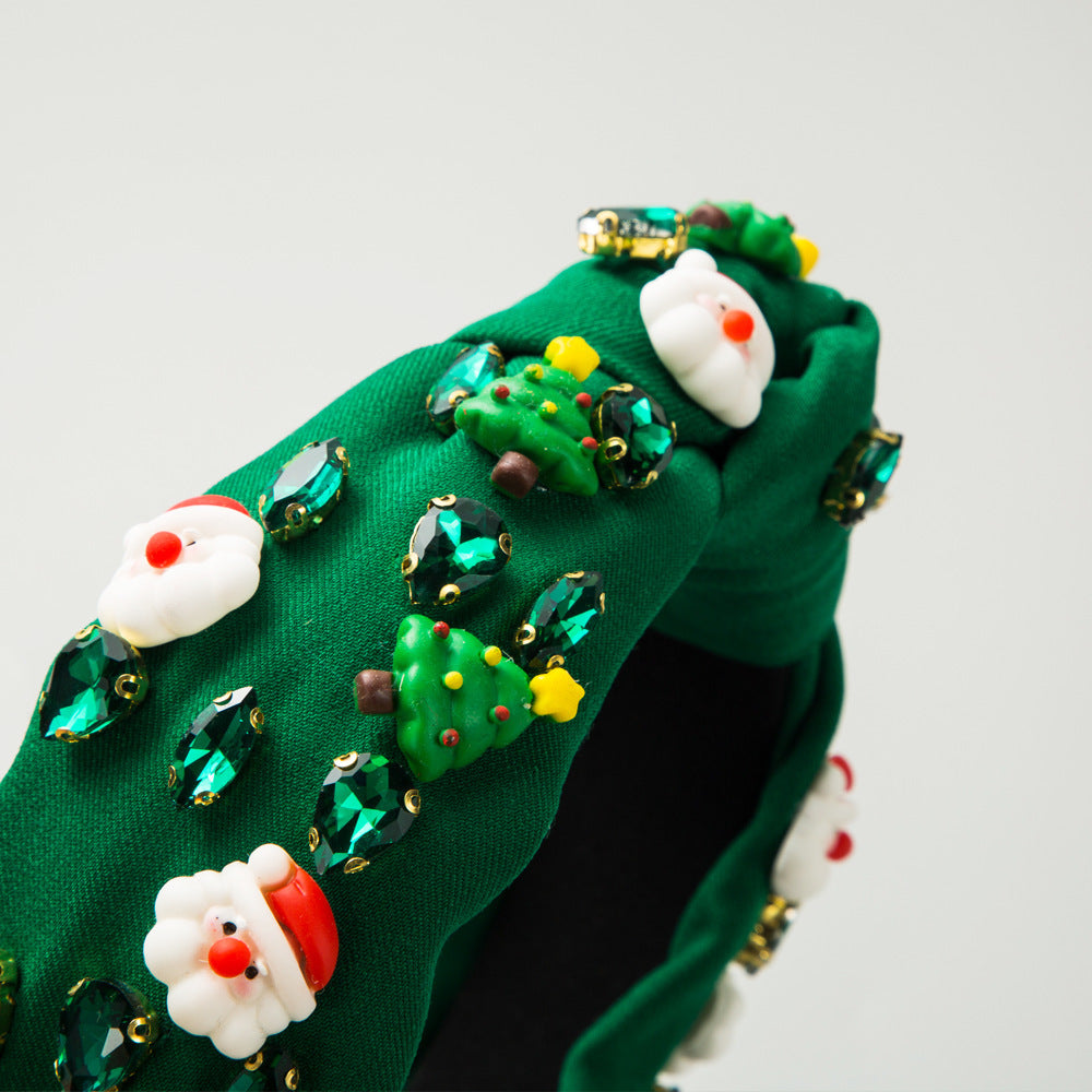 New Christmas Personalized Christmas Tree Headband - Jewel Nexus