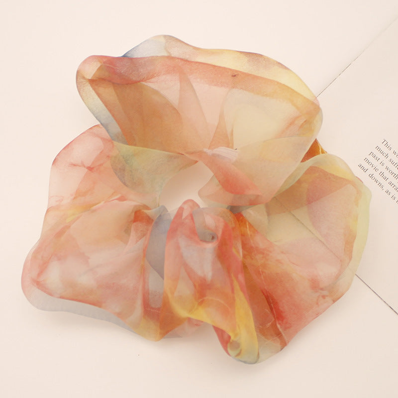 Chiffon Oversized Organza Spring And Summer New Simple Hair Accessories.