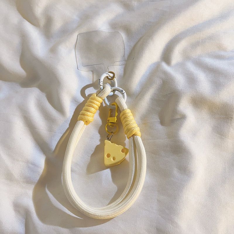 Minimalist Instagram 3D Pendant Triangle Cheese Pendant Woven Handmade Hanging Rope - Jewel Nexus