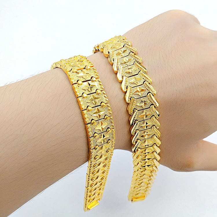 Pure Copper  Gold Jewelry.
