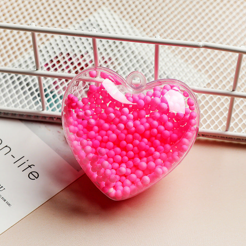Korean Plastic Heart Ball Creative Candy Box Decorations Food Packaging - Jewel Nexus