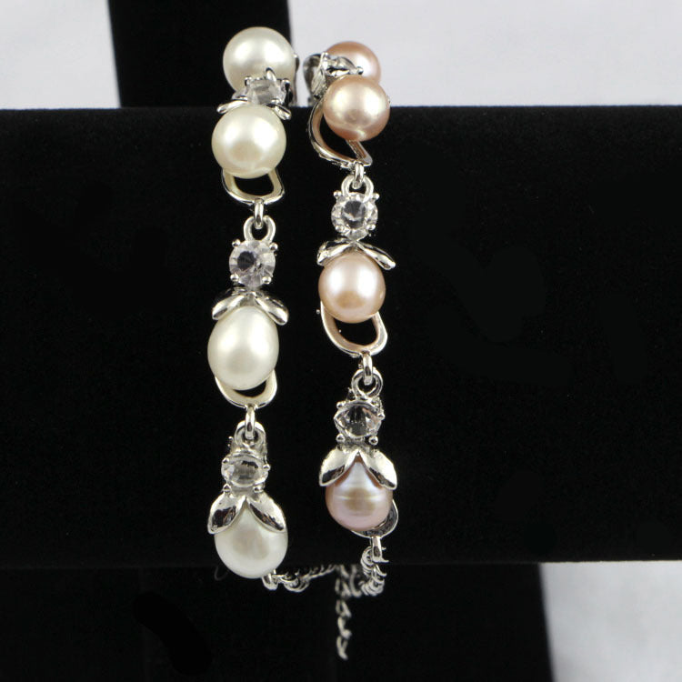 Pearl bracelet pearl jewelry bracelet