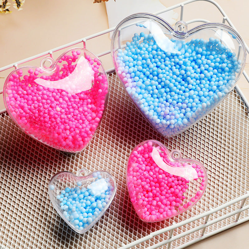 Korean Plastic Heart Ball Creative Candy Box Decorations Food Packaging