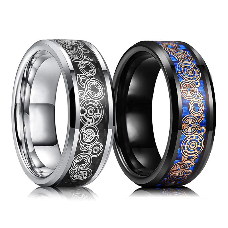 Personalized Men's Stainless Steel Ring