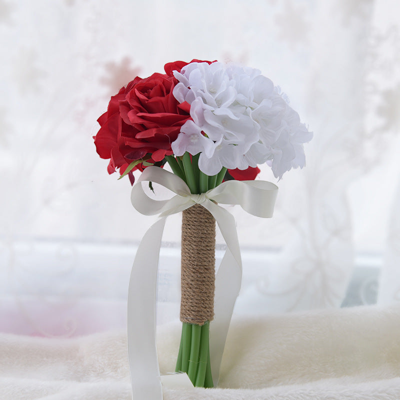 Wedding Supplies Small Bouquet Of Bridesmaids Holding Flowers - Jewel Nexus