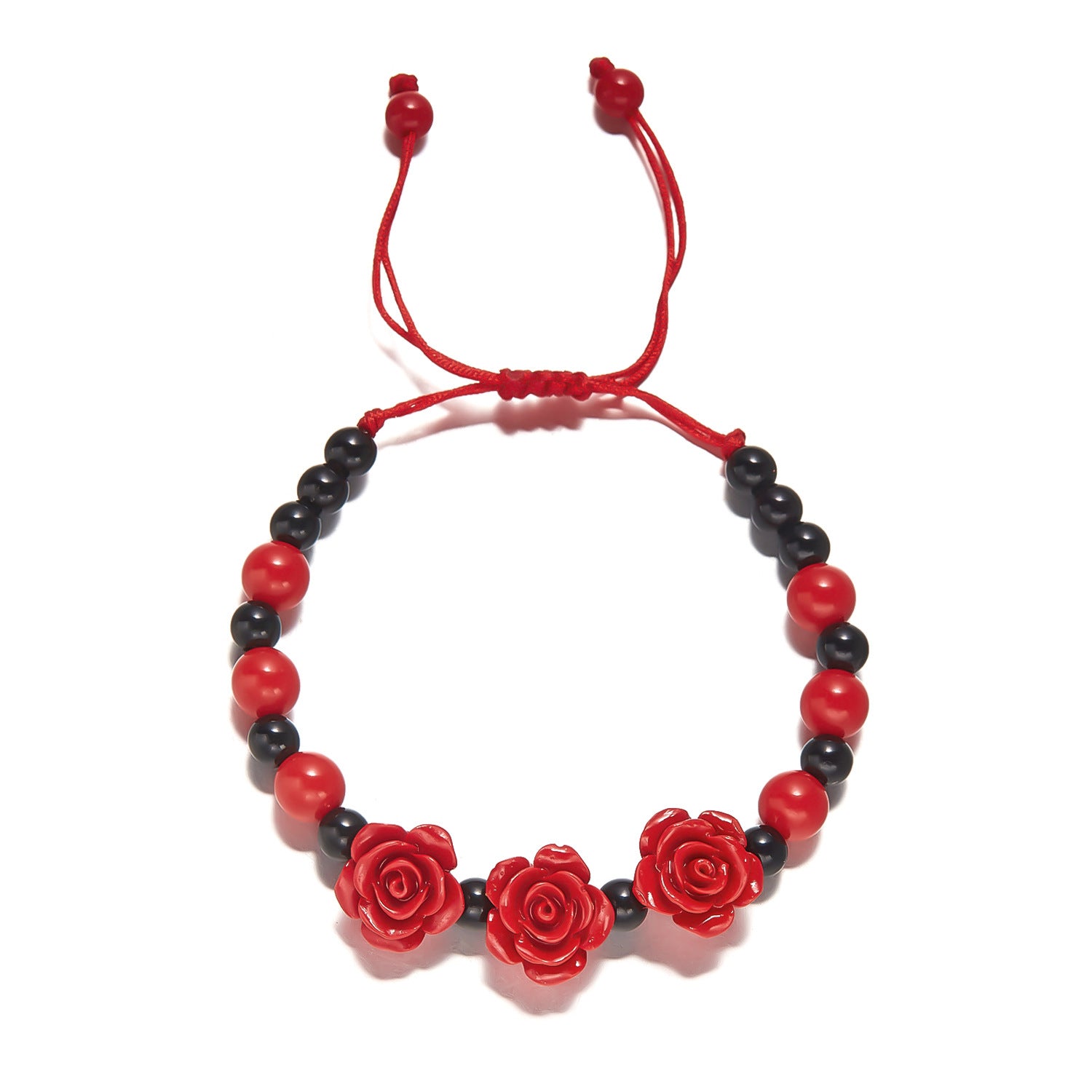 Flower Bracelet Creative Ethnic Rose Beads