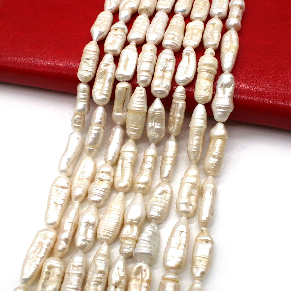 Perles en vrac de perles d'eau douce naturelles