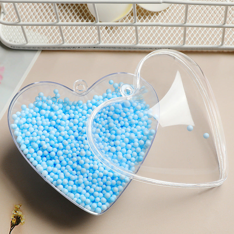 Korean Plastic Heart Ball Creative Candy Box Decorations Food Packaging